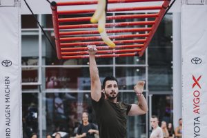 Halle Leipzig The Style Outlets präsentiert Ninja Parcours und Turnier mit erstklassigen Athleten